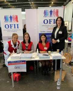 OFII agents : from left to right : Céline Frachet (nurse), Cécile Hardon (head of support functions), Léa Labidoire (civic service) and Krystel Le Lay-Caroff (OFII territorial director in Limoges)