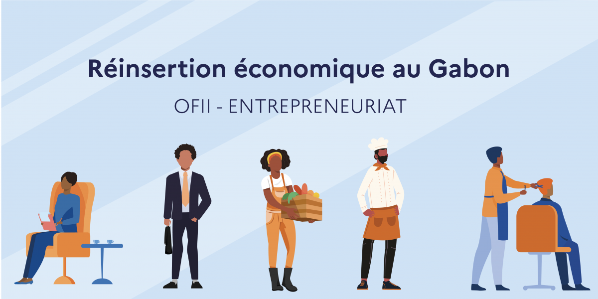 image mis en avant de Parcours de réussite avec l’OFII : réinsertion économique des migrants gabonais de retour de France