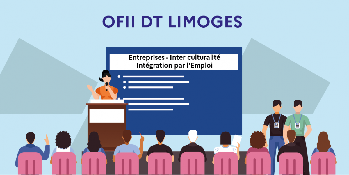 image mis en avant de The OFII in Limoges commits itself with local enterprises towards interculturality and employment
