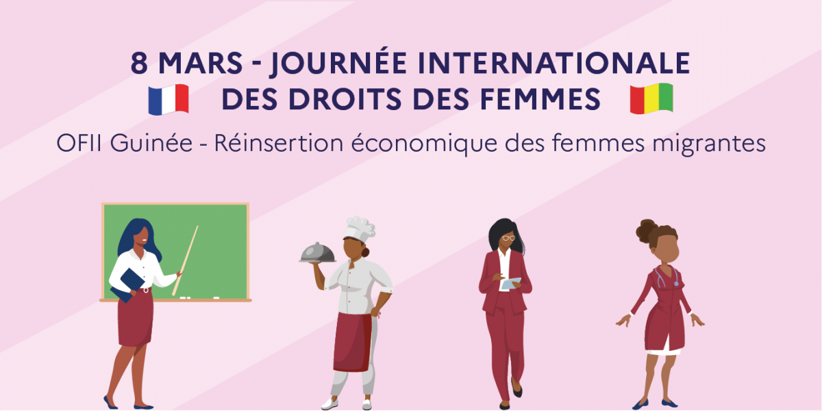 image mis en avant de Journée internationale des droits des femmes – L’OFII en Guinée moteur de la réinsertion économique des femmes migrantes avec l’aide au retour